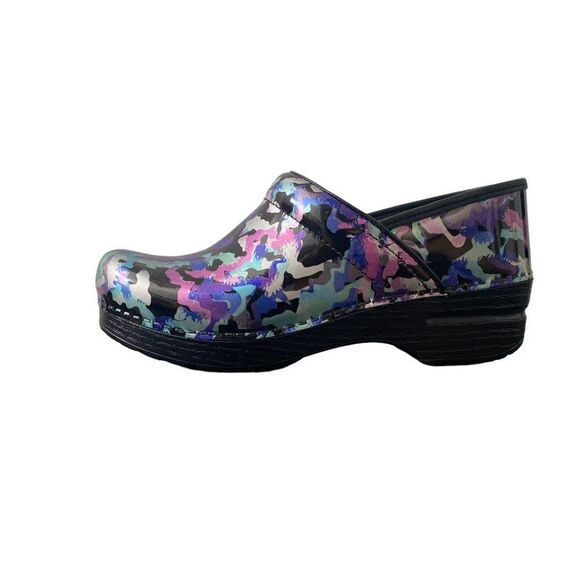 Dansko New Women's Professional Clogs Mermaid Patent size 38 - Picture 8 of 14